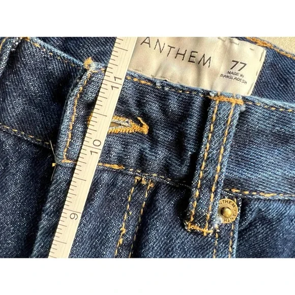 ANTHEM 77 MENS STRAIGHT LEG JEAN DARK WASH SIZE 30X32 NWOT - Picture 7 of 9